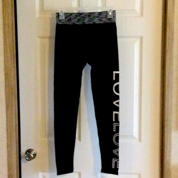 Soho Girls Pants - Soho Girls Black Leggings Medium